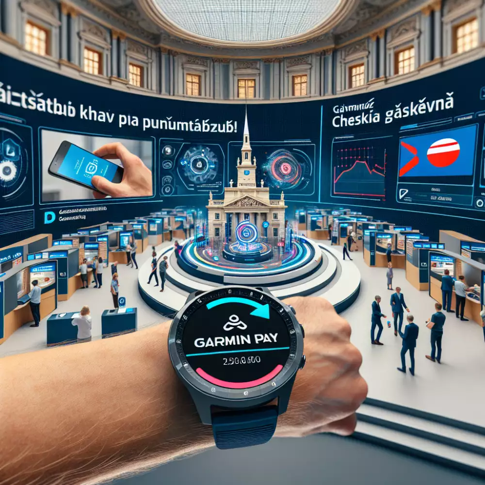 garmin pay česká spořitelna