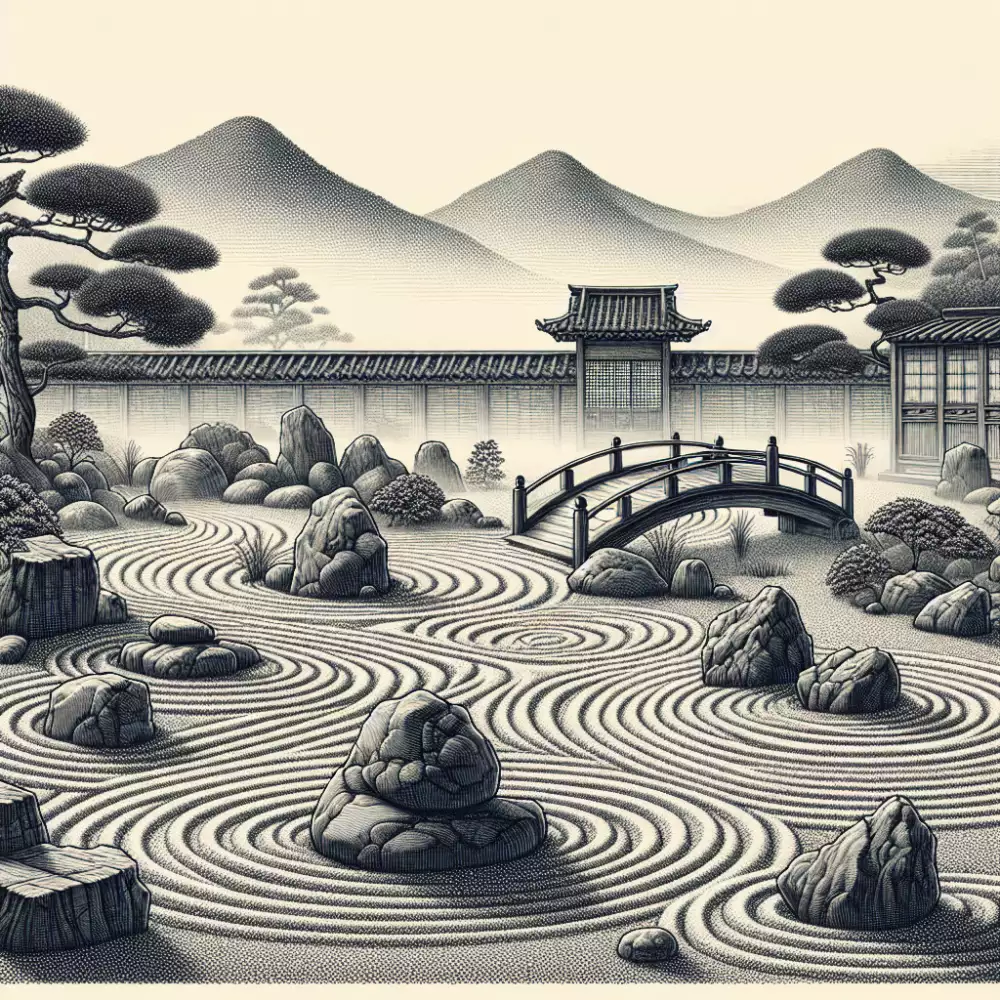 zen zahrada