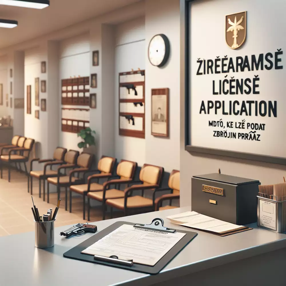 kde podat žádost o zbrojní průkaz